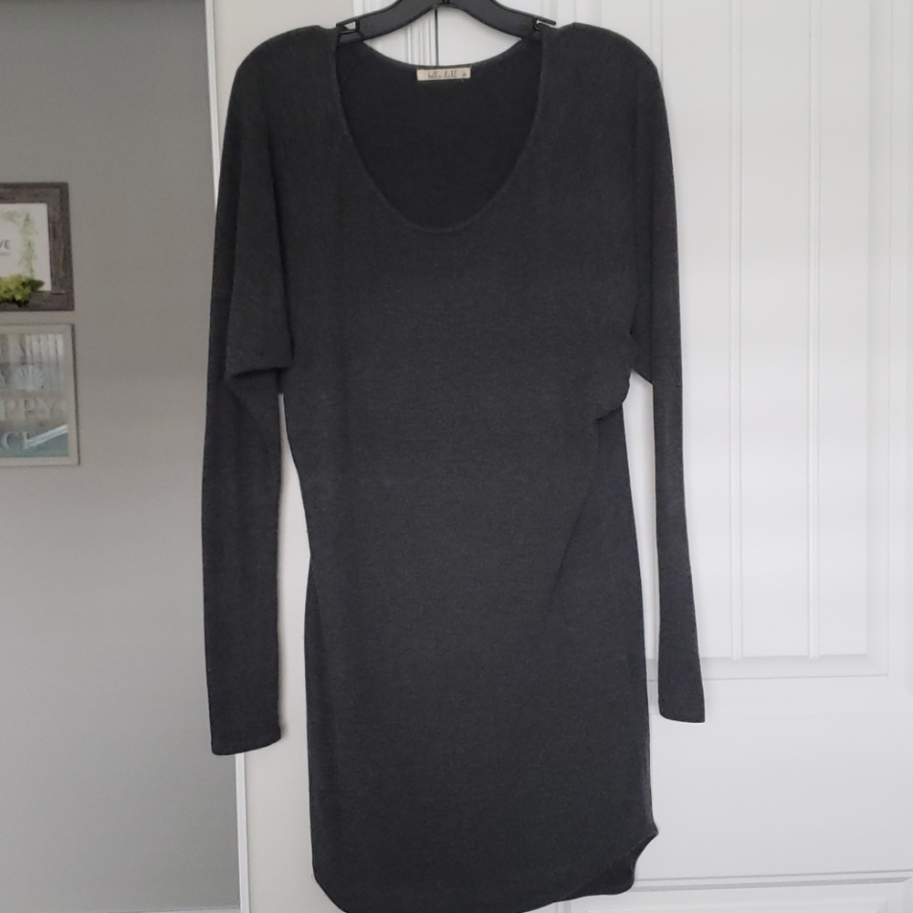 Charcoal Tunic Dress